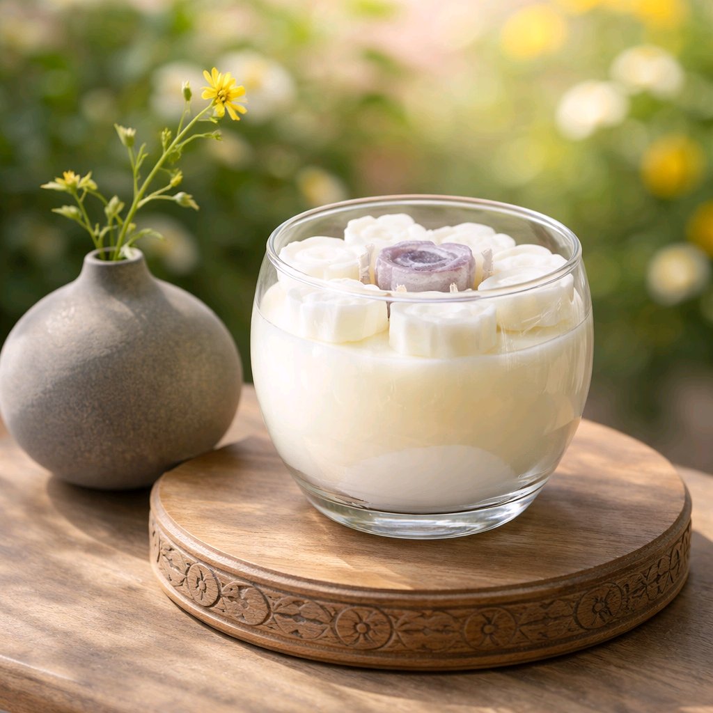French Lavender Essential Oil Candle