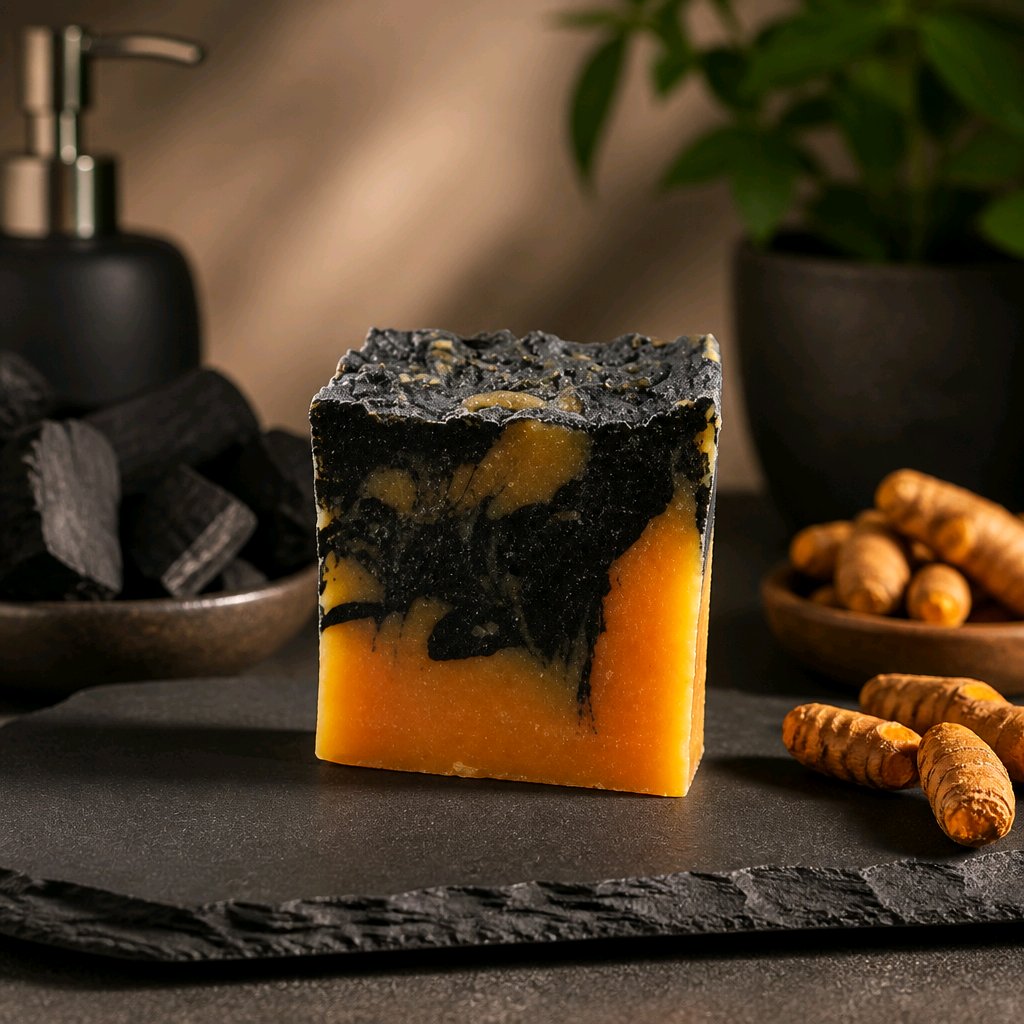 Turmeric & Activated Charcoal Soap Bar