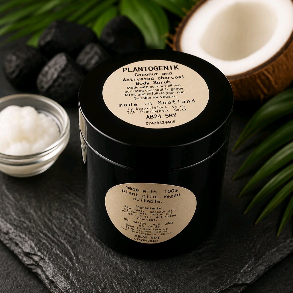 Activated Charcoal Body Scrub