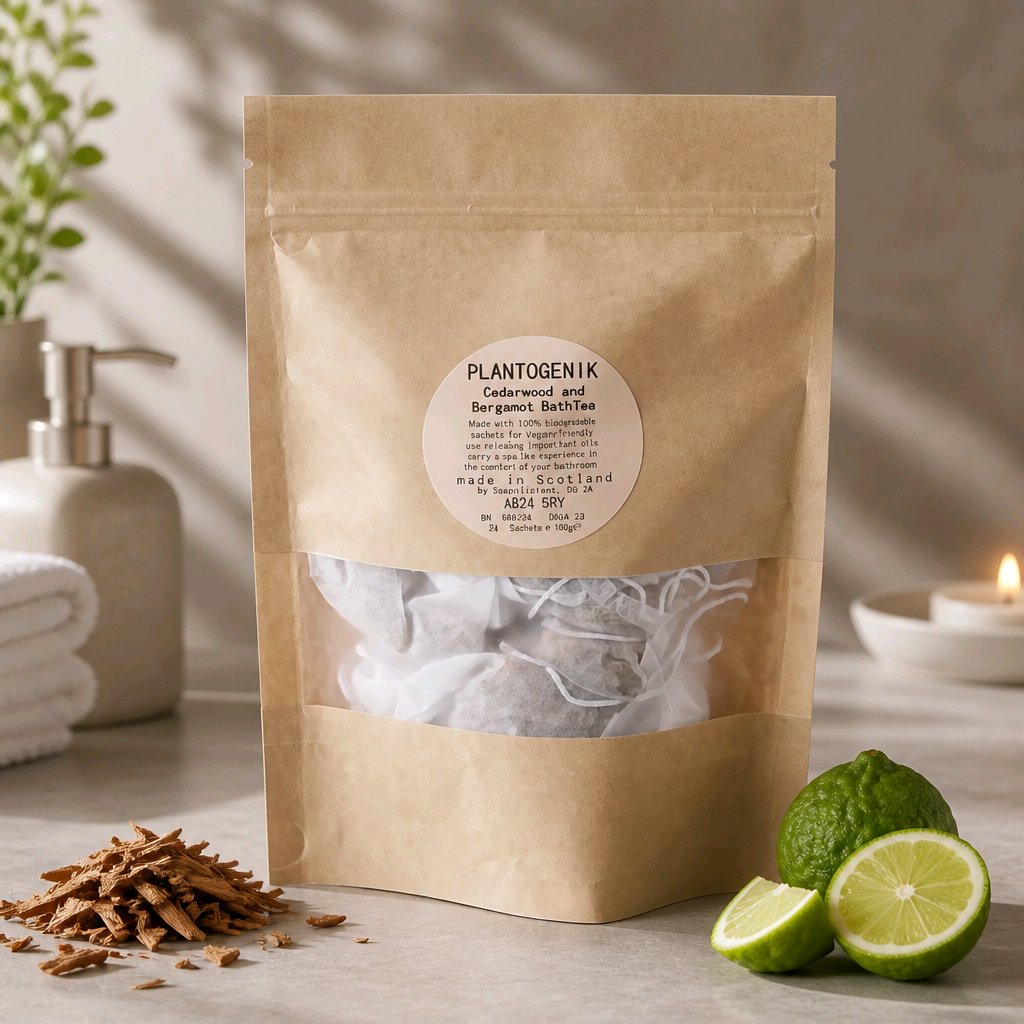 Cedarwood & Bergamot Bath Tea