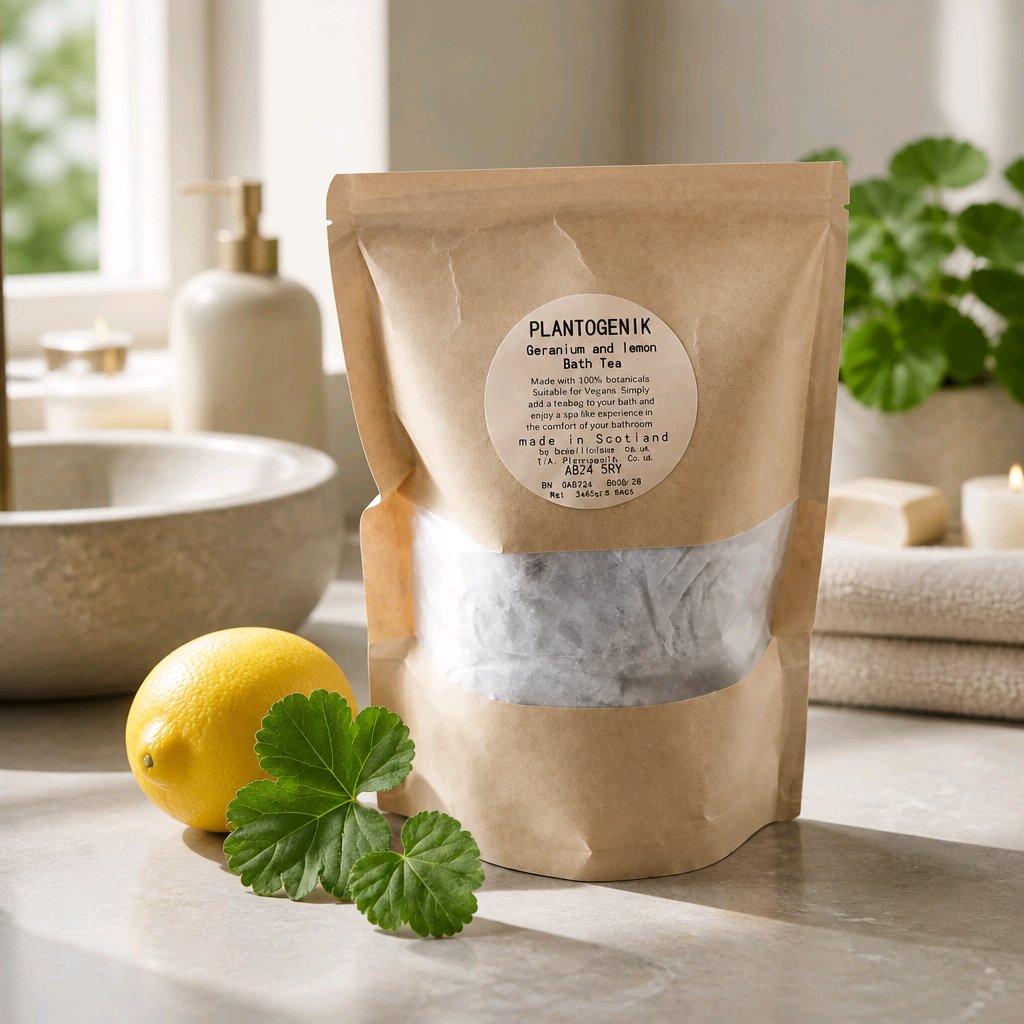 Geranium & Lemon Bath Tea